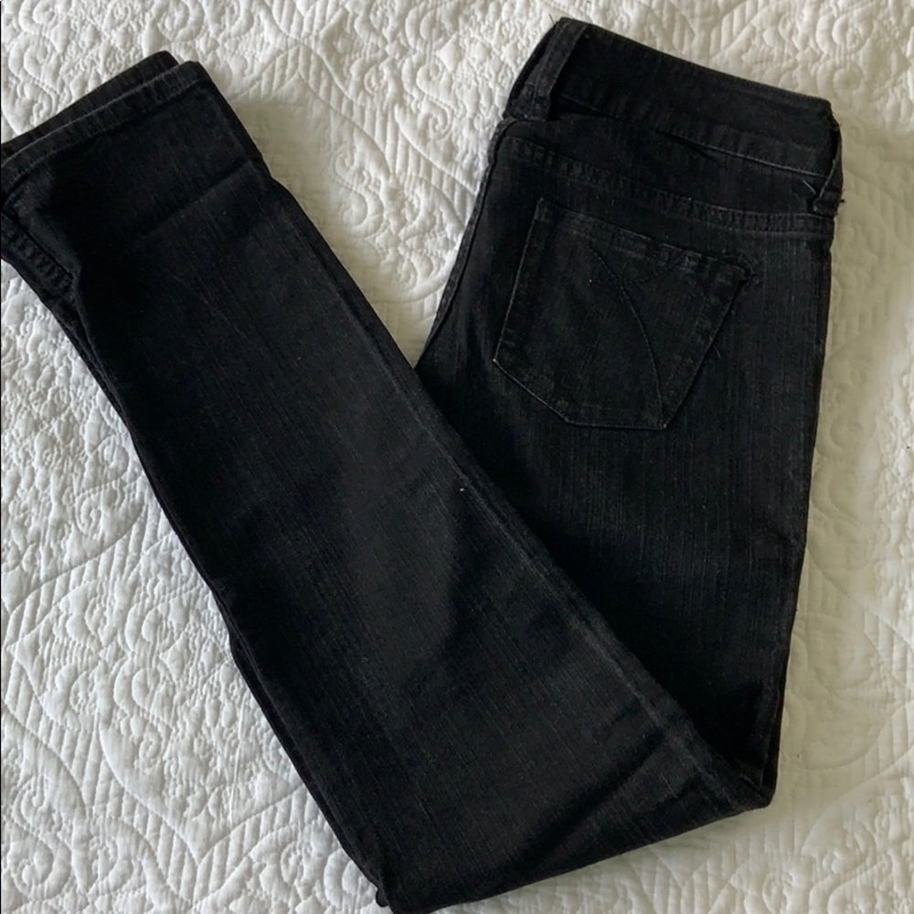 Empyre ‘raven’  skinny leg black denim